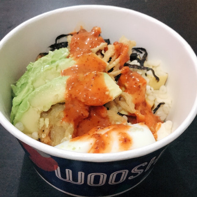 Wooshi bowl with mala sauce