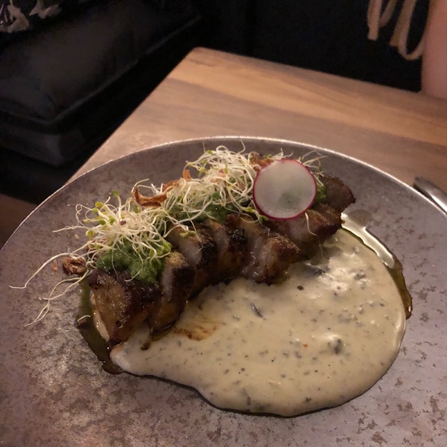 Grilled Iberico Pork Chop ($28)