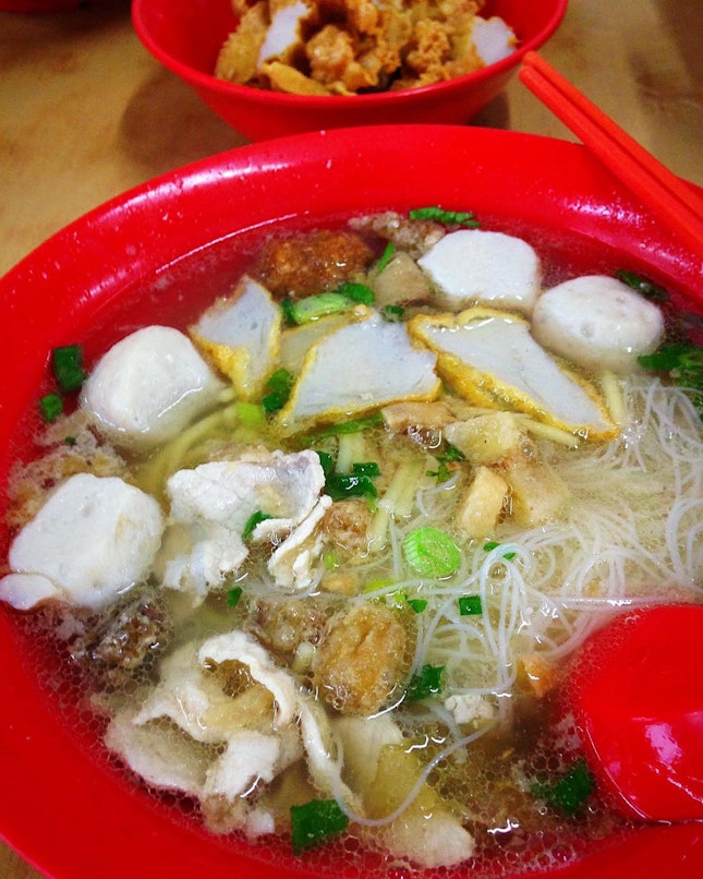 Fishball Noodle Soup