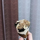 Boba Milk Ice Cream Cone ($3.90)