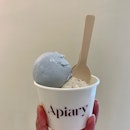 Blue Milk & Apiary Double Scoop | $8.50