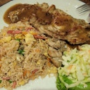 Chicken Chop W/ Fried Rice | $8.80