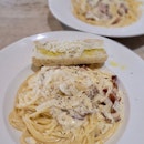 Spaghetti alla Carbonara | $26