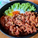 Spicy Kimchi Chicken Don