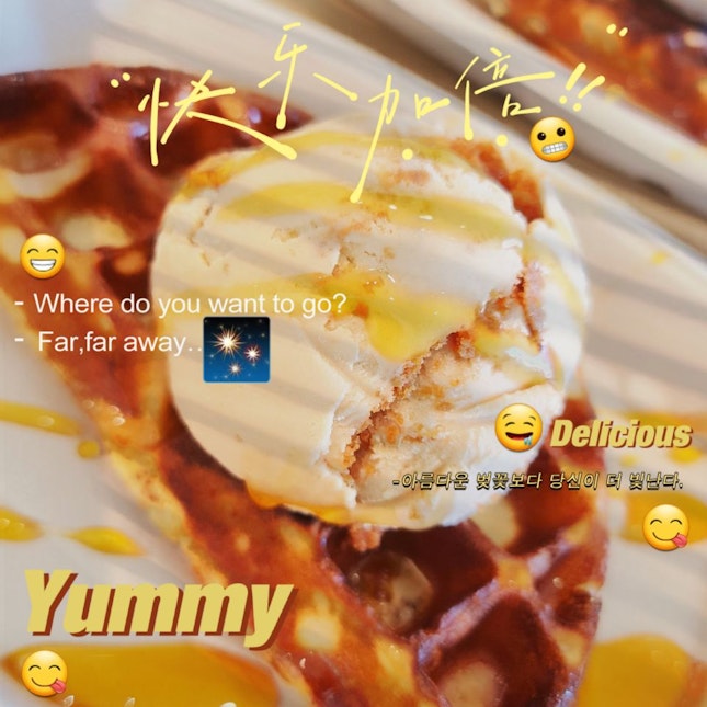 Ice Cream Waffle