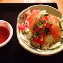 Favourite salad! Salmon Sashimi Salad S$4.80
#iphonegraphy#iphotography#instadaily#instasia#instagramsg#foodie#foodporn#fooddiary#foodgasm#goodeats#happyfood#fatgirlproblems#foodstagram#instasg#sgig#igsg#igaddict#singaporefood#sgfood#foodonfoot#instafood#food#foodorgasm#foodism#foodforfoodies#burpple#salad#japanesefood#mof