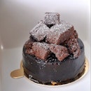 Tart date with [Trownie S$7.40] - a combination of dark chocolate ganache & brownie chunks.