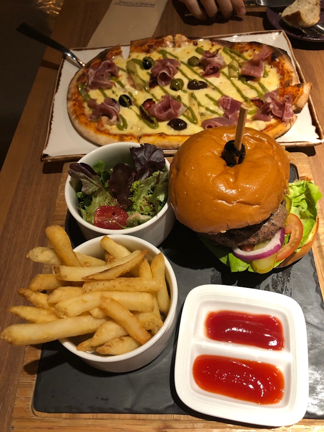 Pizza And Burger