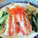 Cold Ramen with citrus soup #japanese #noodle #food #instafood