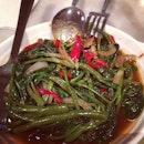 Kangkung with Oyster sauce #chinese #nyonya #foodporn #food #instafood