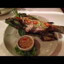 Grilled Sea Bass #food #foodporn #thailand #restaurant