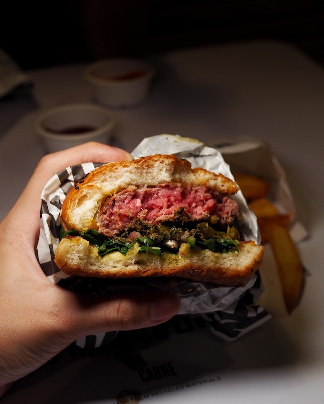 Beef And Chimichurri Burger ($24+) 😋