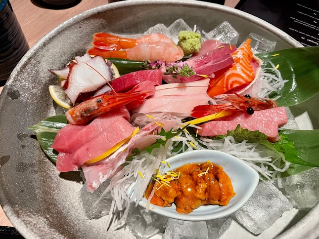 Omakase sashimi