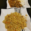 Salted Egg Frid Rice With Chicken