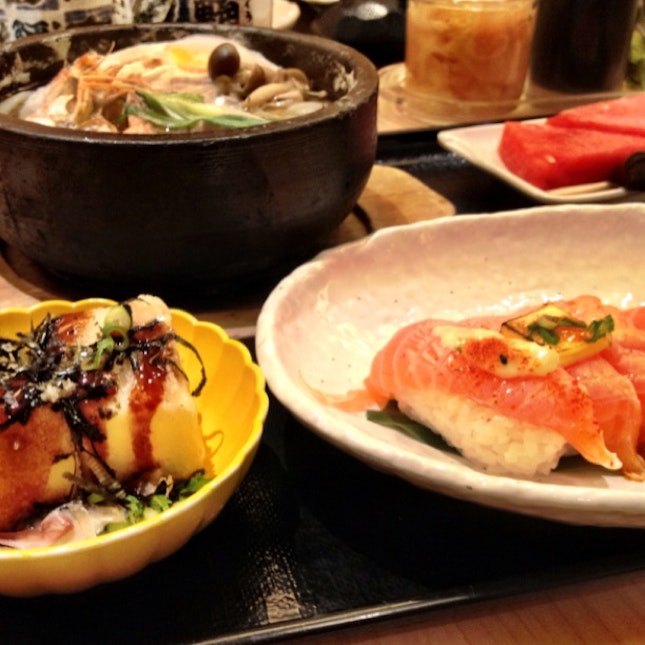 Seafood Udon Set