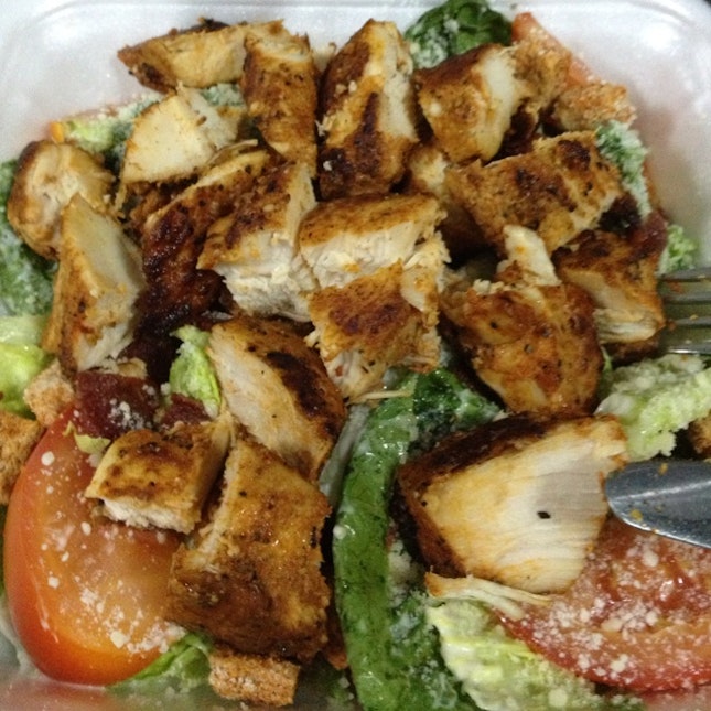 Botak Jones' Caesar's Salad with Grilled Chicken