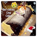Thanks to @danielfooddiary & Emicakes for the Choco Durian Christmas Logcake 🎅🎄🎂