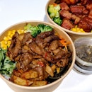 Beef With Oyster Mushroom Bowl(Large)
