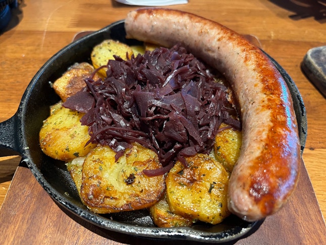 Bauernwurst Farmer’s Sausage ($22)
