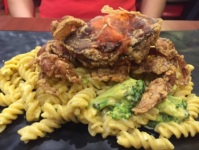 Salted Egg Soft Shell Crab 
