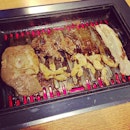 #koreanbbqbuffet #meatfeast #食客 #ssikkek #korean #meat #bbq #foodporn #100happydays #starryjan100happydays #guiltypleasure #delicious #proteins #porkchop #beef #chicken 🐖🐂🐓🐓🐂🐖