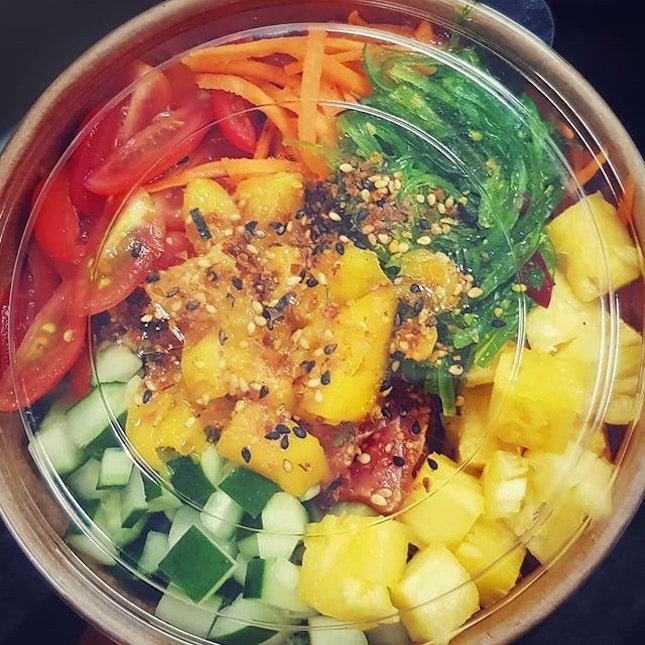 After using #Mealpal, my poke bowl consumption rate has drastically increased.
