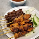 Funny how I don't recall ever eating at satay club.