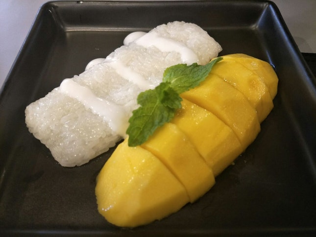 $12 mango sticky rice