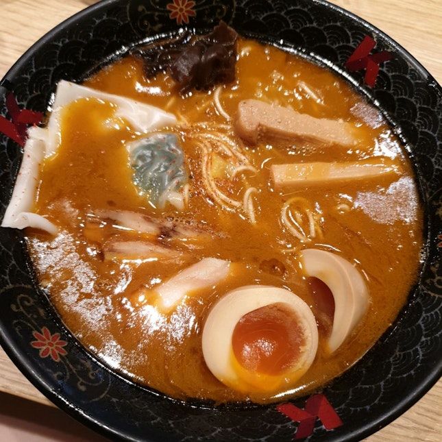 Rich Broth Ramen With Flavoured Egg
