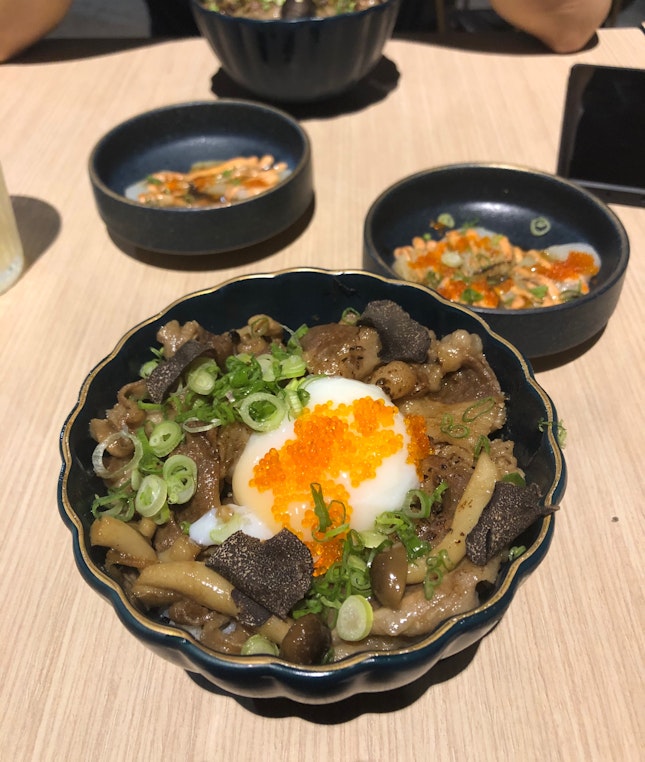 Beef Sukiyaki Don