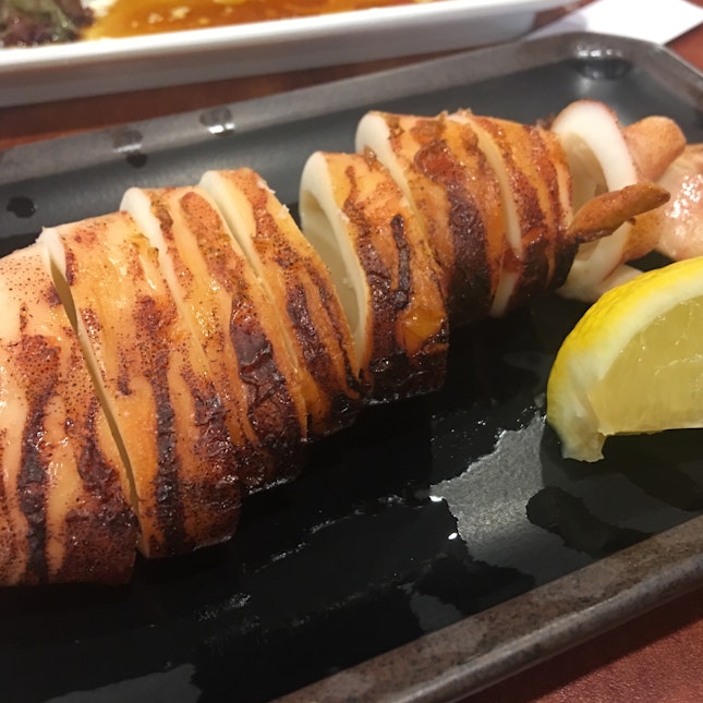 Japanese Grilled Squid (Ikayaki)