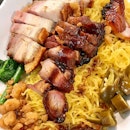 Lye Bo at Alexandra Village has excellent #charsiew and #roastpork with springy #noodles.