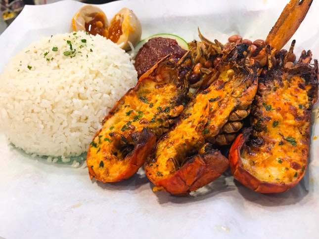 Mini Lobster Nasi Lemak