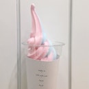 Fatback Flashback: Pink Lemonade and Ice Cream Soda soft serve from Softsrve Mini, Kuala Lumpur.