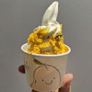 Golden Salted Egg Ice Cream Ice Cream from Mr.