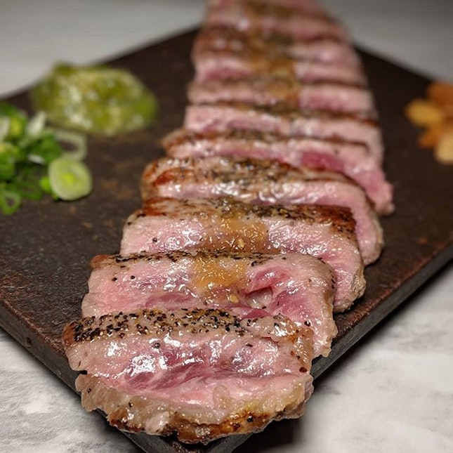 Classic Beef Steak from Omoté (@omotesingapore).