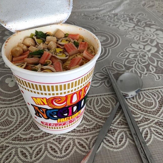 My Cup Noodle from Japan.