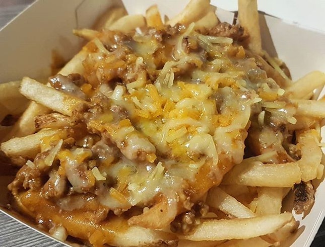 Cheesy beef fries for Friday!