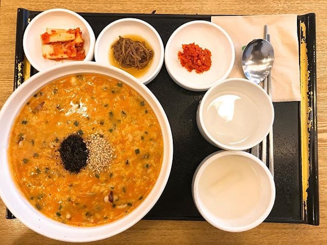 Spicy octopus porridge #toysfooddiary #burpple #burpplekorea #foodporn #foodie #foodlover