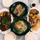 Bak Kut Teh And An Assortment Of Accompanying Dishes