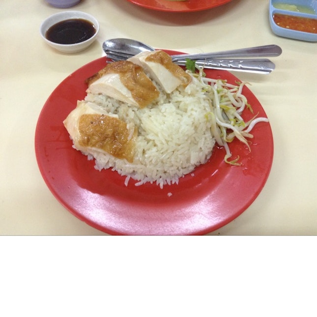 Roasted Chicken With Chicken Rice