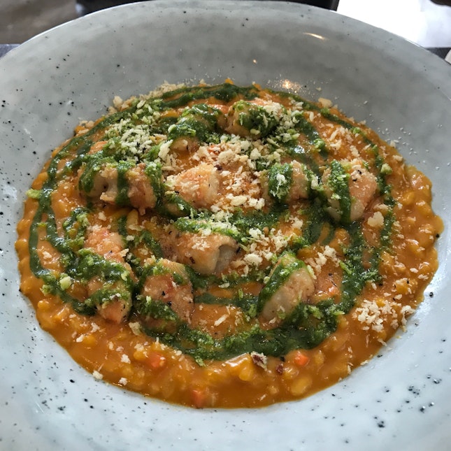 Carrot risotto [$27]