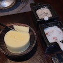 Butter with choice of 2 flavored salts