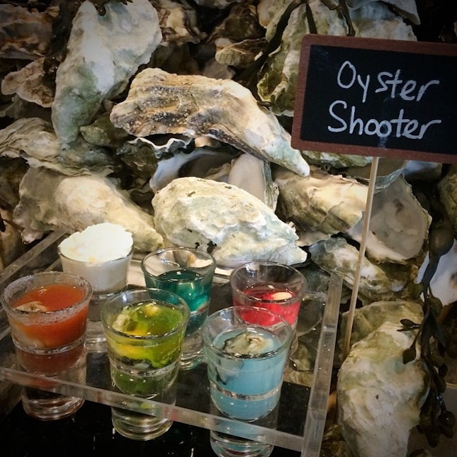 Oyster Shooters at Savour 2015