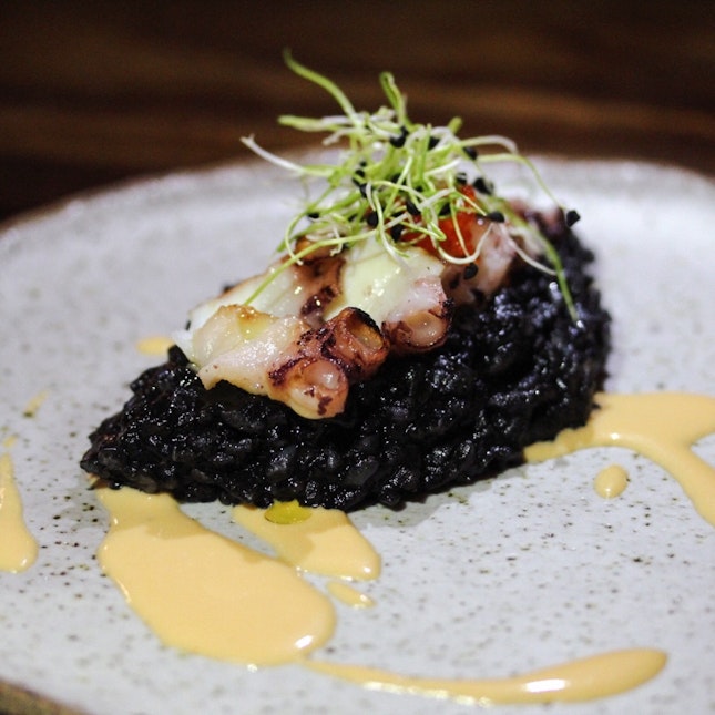Charred House-Poached Octopus