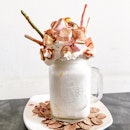Coconut Shake [S$9.90] Milkshake topped with marshmallows and local goodies.