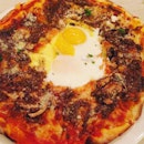 #blacktruffle #egg #pizza