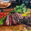 First tomahawk we ordered was done great - medium rare the second one was way over cooked for medium rare #amayzing_bangsar #amayzingEatsKL #burpple