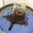 Tea mousse - earl grey, caramel and 70% chocolate branches #Burpple #amayzingEatsKL