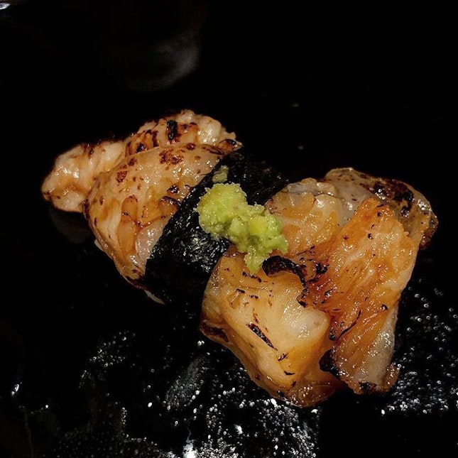 Final sushi by Chef Kimura san before he leaves to Canada 🇨🇦 #amayzing_bukitbintang #amayzingeatskl #burpple